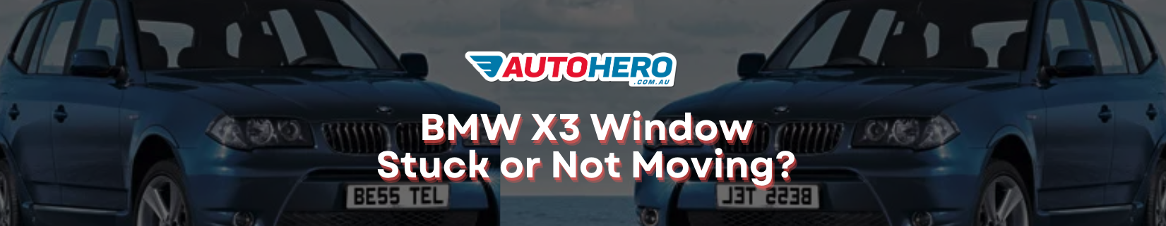 BMW X3 Window Stuck or Not Moving?
